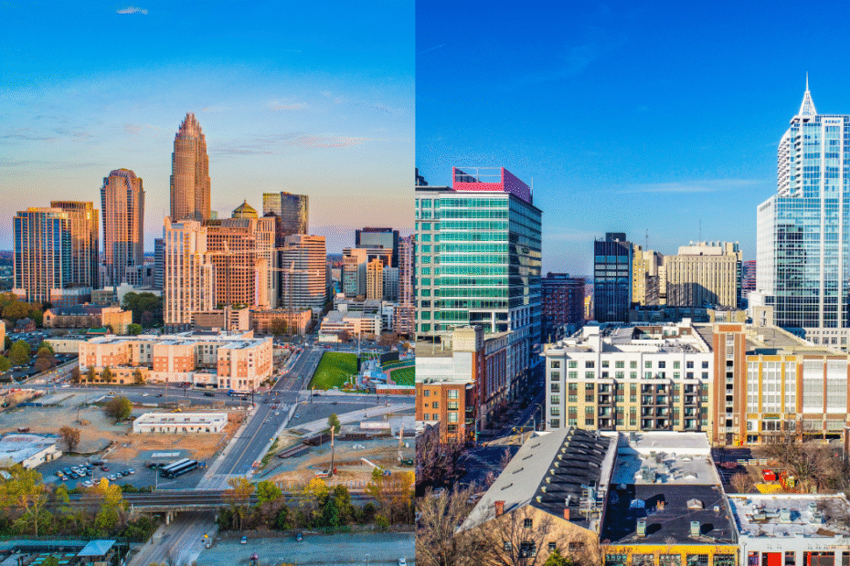Charlotte vs Raleigh